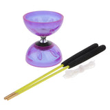 3 Triple Bearing Juggling Diabolo Toy with String Metal Sticks  Yoyo Professional Educational Toy 13/10.5cm Diameter