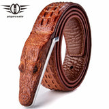 Plyesxale Brand Mens Belts Luxury Leather Designer Belt Men High Quality Ceinture Homme Crocodile Cinturones Hombre 2023 B2