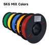 5kg/set PLA/PETG/TPU Filament 1.75MM 3d Printer Filament Materials 100% No Bubble Plastic Printing Materials for 3d Pen