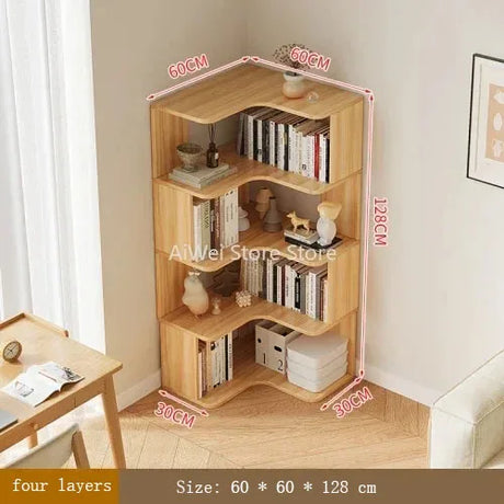 Storage Mainstays Bookshelf Shelves Wall Organizer Magazine Racks Living Room Book Shelf Display Magazine Racks Nordic Furniture