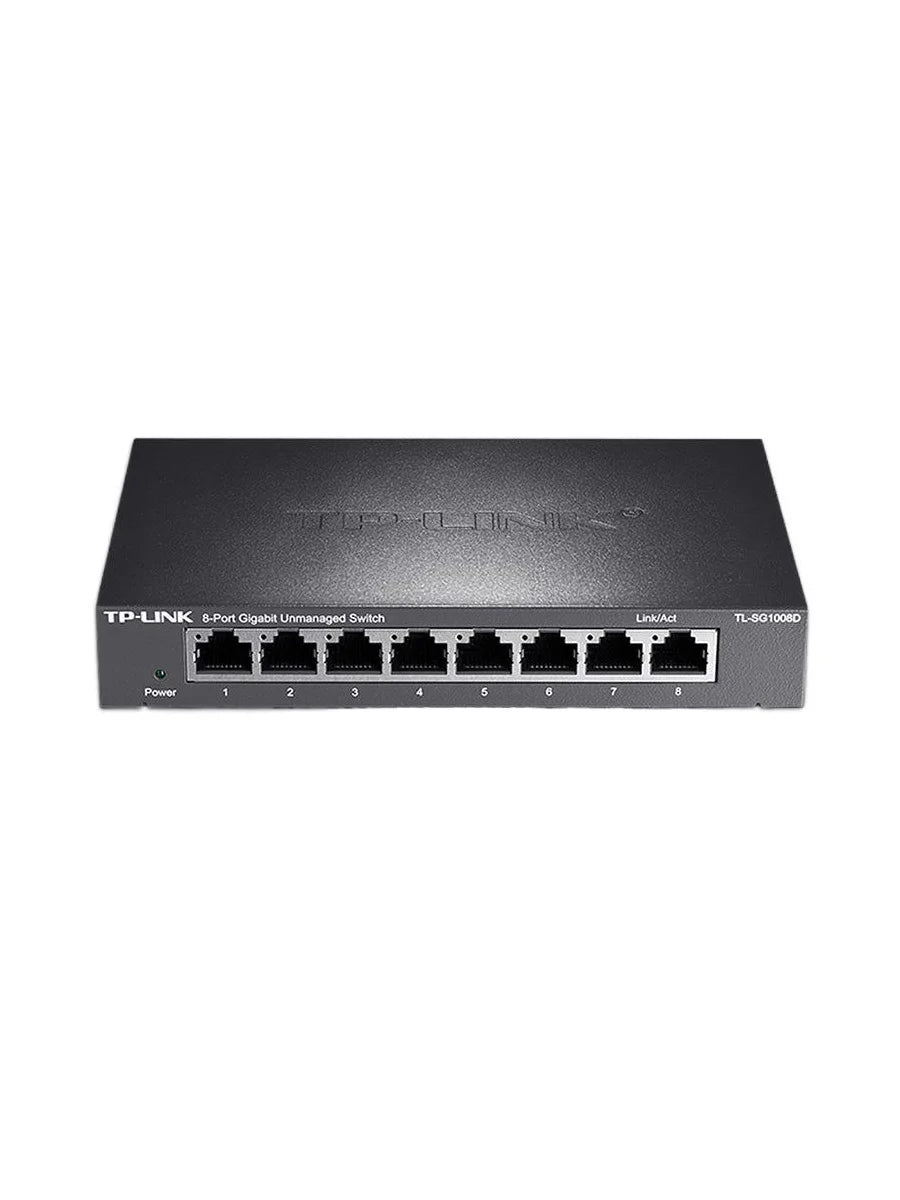 TP-Link TL-SG1008D Network Switch 8-port Gigabit Splitter 1GE Hub 1000Mbps Switch 1Gbps Lan Ethernet Plug and Play