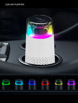 Negative Ion Air Purifier HEPA Filter Small Removal Air Freshener Usb Electrical Appliances with Led lights for Cars Home