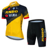 2023 Cycling Kit Men JUMBO Racing Team Cycling Jersey Set Summer MTB Maillot Bicycle Clothes Outdoor Equipment Cycling Clothing