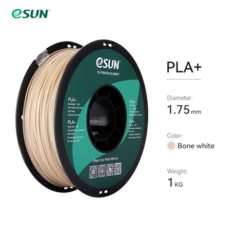 eSUN PLA+ Filament For 3D Printer 10Pcs 1.75mm PLA Plus 3D Printer Filament Accuracy +/- 0.03mm 10KG  PLA+ 3D Printing Material