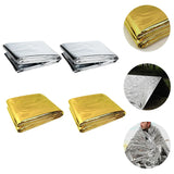 Blanket Survival Thermal Blankets Emergency Foil Rescuing Warm Safety Camping Equipment Kit Mylar