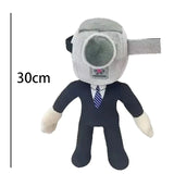 1/11pcs Skibidi Toilet Plush Toys Game Cartoon Toilet tv Man Doll Speakerman Bosses Stuffed For Kids Birthday Christmas Gifts