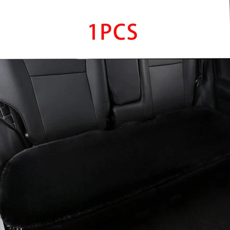 Car Seat Covers Wool Fur Capes for Cars Seat Protection Plush Material Warm Winter Suit Most Cushion Heated Interior Accessories