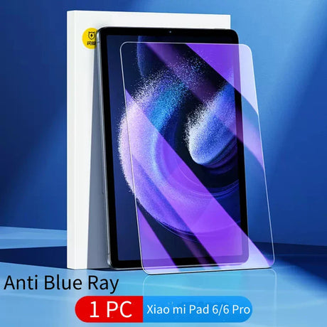 SmartDevil Tempered Glass for Xiaomi Mi Pad 6 11 inch Pad 5 5Pro 12.4 inch Tablet 9H Screen Protector HD Anti Blue Ray with Tool