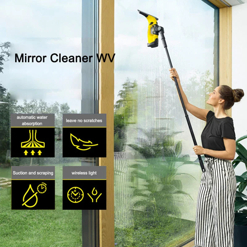 Electric Window Cleaning Robot Home Window Wiping Glass Cleaning Artifact Mirror Cleaner WV1