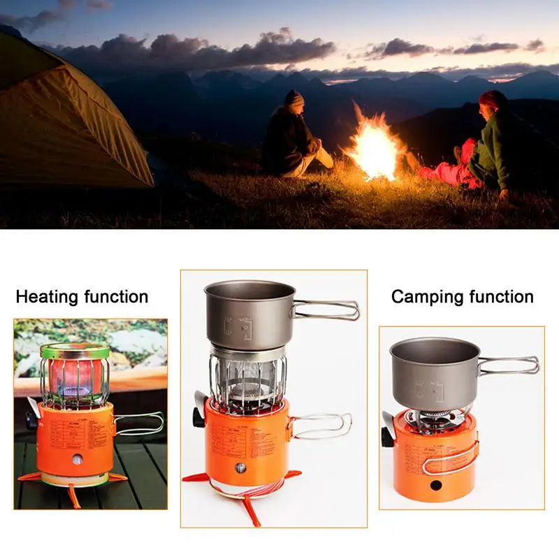 Outdoor Heater Camping Portable Heating Fireplace Multi-purpose LPG Portable Mini Tent Heater Fireplace Winter Efficient Warming