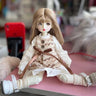 Full Set 1/6 BJD Doll Fashion Suit 30CM Doll with 3 Pair Eyes Blythe Doll Kids Girls Toy Gift ( Open Head)