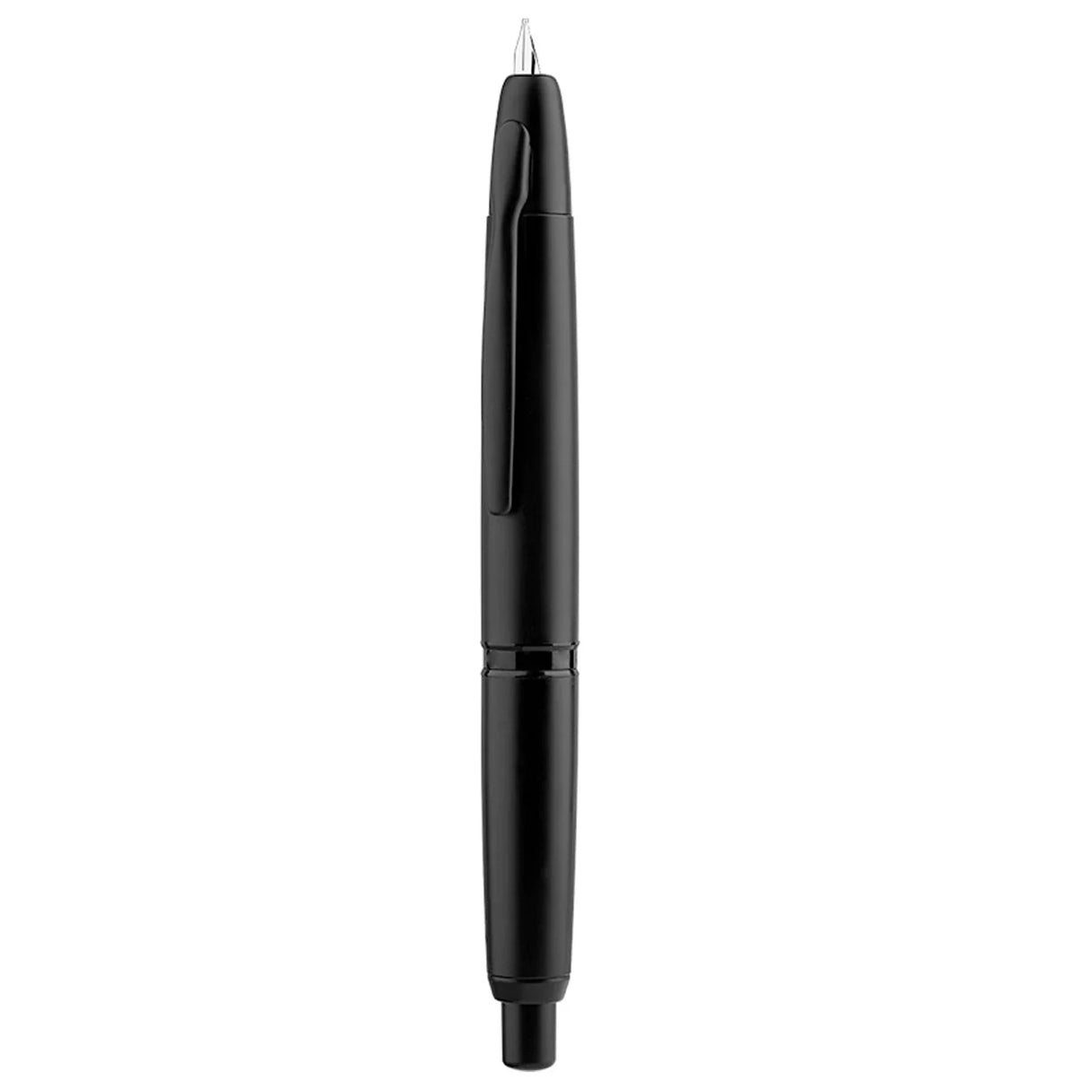 MAJOHN A1 Press Fountain Pen Retractable EF Nib 0.4mm Metal Matte Black writing Ink Pen with Converter for students gifts