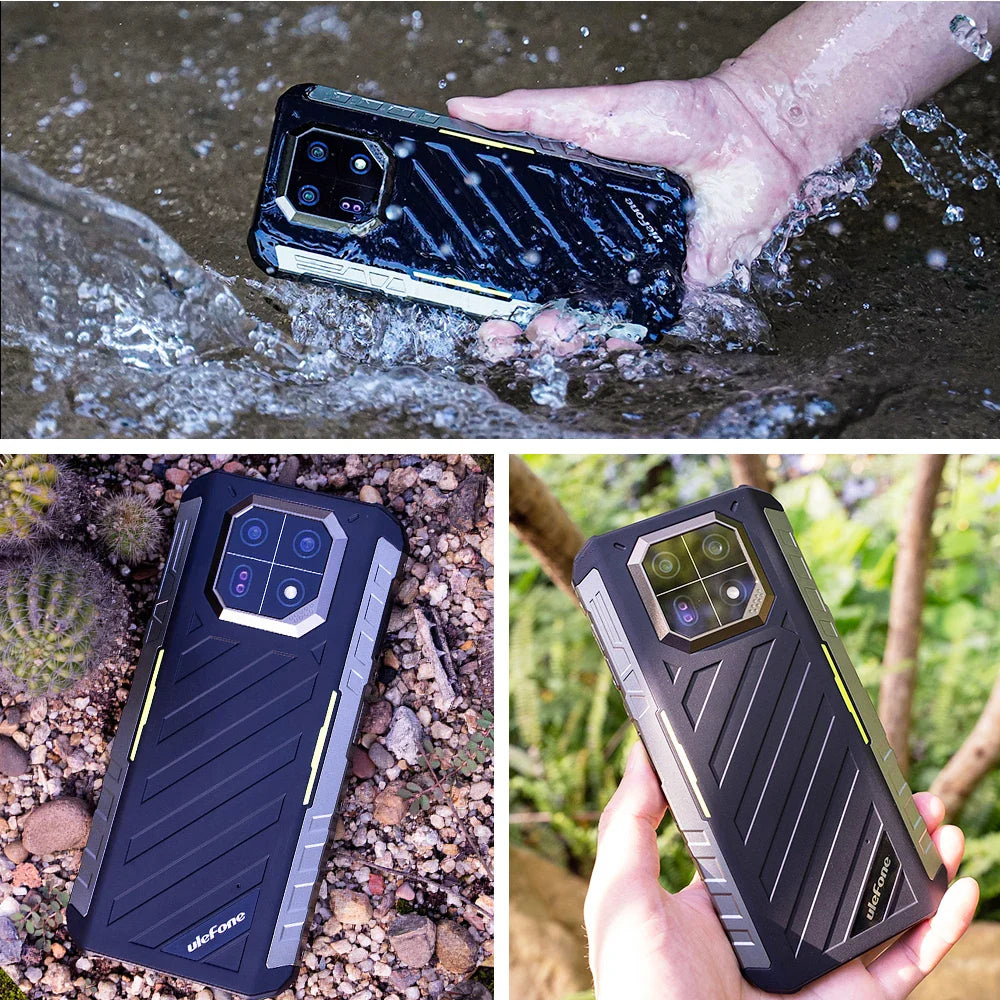 [World Premiere]Ulefone Armor 22  Rugged Phone ,16GB (8GB+8GB) RAM ,128GB/256GB ROM , Android 13 Smartphone,NFC 64MP 4G Phone