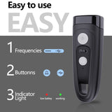 2 in 1 Ultrasonic Dog Repeller with Flashlight Training Aids and Behavior for Dogs Rechargeable Anti-bark Control Puppy Supplies