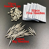 50 Pcs Micro Mole Removal Pen Needle Caps Thick Needle For Sweep Spot Mole Freckle Plasma Point Machine Tips Beauty Equipment