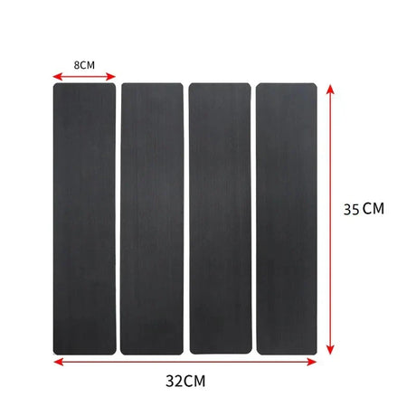 2023 Surfboard Traction Pad 3-Pieces Surf Pads EVA Foam Front Pad Anti-slip Adhesive Grips Surfing Accessories