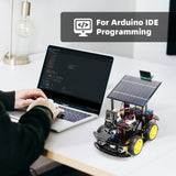 Automation Robot Car Kits for Arduino Programming ESP32 Cam Solar Tracking and Charging Set DIY Electronics Project Robotic Kit