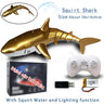 Funny RC Shark Toy Remote Control Animals Robots Bath Tub Pool Electric Toys for Kids Boys Children Cool Stuff Sharks Submarine