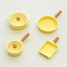 1/6 Dollhouse Miniature Kitchen Mini Frying Pan Soup Pot Simulation Cooking Utensils for Blyth BJD Doll Accessories Toy