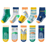 Children's Cotton Non-slip Socks Dispensing Floor Socks Middle Tube Socks Trampoline Socks 1-12 Years Old Children's Socks