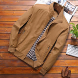 2023 Spring Autumn Casual Solid Fashion Slim Bomber Jacket Men Overcoat New Arrival Baseball Jackets Men's Jacket M-6XL 8XL Top