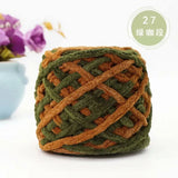 100g Chenille Knitting Yarn Crocheting Hair Soft and Comfortable Knitting Crochet Yarn for Hand Knitting Sweaters and Hats Knit