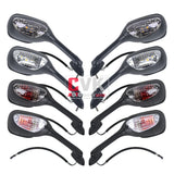 CVK RearView Mirror LED Light For Suzuki GSXR600 GSXR750 GSXR1000 K5 K6 K7 K8 2005 2006 2007 2008 2009 2010 Rear View Mirrors