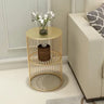 High Quality Nordic Small Marble Coffee Table Side Corner Living Room Round Tea Tables Simple Modern Bedside Furniture