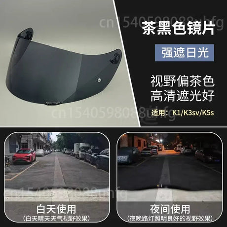 Motorcycle Helmet Visor for K1 K3SV K5 Moto Helmet Shield Accessories Motorcycle Anti-scratch Wind Shield