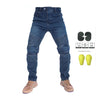 UGB06 Motorcycle Jeans Pantalones Motocicleta Hombre Featherbed Jeans Standard Version Moto Ride Trousers Pant Summer Riding