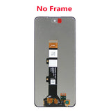 Screen With Frame For Motorola Moto E32 LCD Display Touch Screen Panel Digitizer Assembly 6.5" For Moto E32 Screen Replacement