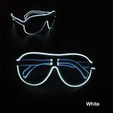 Funny Luminous LED Children‘s Glasses Glow Sunglasses Neon Light Glasses For Kids Halloween Festival Supplies