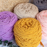 100g Chenille Knitting Yarn Crocheting Hair Soft and Comfortable Knitting Crochet Yarn for Hand Knitting Sweaters and Hats Knit