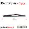 BROSHOO Wiper Front Rear Wiper Blades Set For Ford Focus 2 2004-2011 Windshield Windscreen Front Rear Window 26"+17"+14"