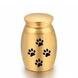 Pet Memorials Pet Urn Dog Paw Print Hair Tooth Collection Urn for Dead Ashes Cat Dog Funerary Urn Urna Para Ceniza De Mascota