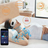 Bluetooth Electric Eye Massager Vibration Heating Relieve Fatigue Removal Dark Circle Sleep Eye Mask Massage Instrument