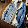 New 2024 Men's Warm Denim Jackets Fashion Men Fleece Thick Warm Jeans Jacket Male Casual Slim Outwear Windbreaker Cowboy Coats