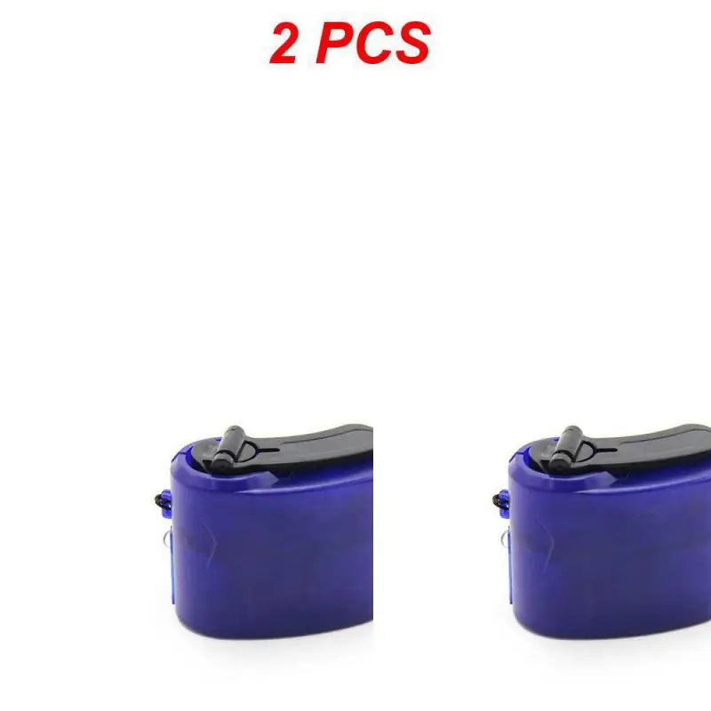 1~6PCS Hand Crank USB Phone Emergency Charger For Camping Hiking EDC Outdoor Sports Travel Charger Camping Equipment Survival