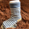 1 Pairs Sets 0-6M Baby Blue Striped Socks