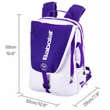 Original Babolat Pure Strike Tennis Backpack For Women Men Racket Bag Holds Up For 2 Rackets Foldable