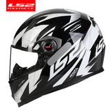 LS2 FF358 Full Face motorcycle helmet high quality ls2 Brazil flag capacete casque moto helm ECE approved no pump