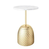 منضدة قهوة Nordic Simple Creative Small Coffee Table Living Room Sofa Round Table Side Table Bedside Marble Corner Table Gold