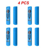 1~4PCS For Amazon Fire TV Stick 4K TV Stick Remote Silicone Case Protective Cover Skin Remote Control Protection Silicone Cover