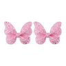 2/4/5Pcs Girls Cute Sequins Double Butterfly Hair Clip Bow Hairpins DIY Headwear Bow Decor Hairgrip Children Hair Accessories