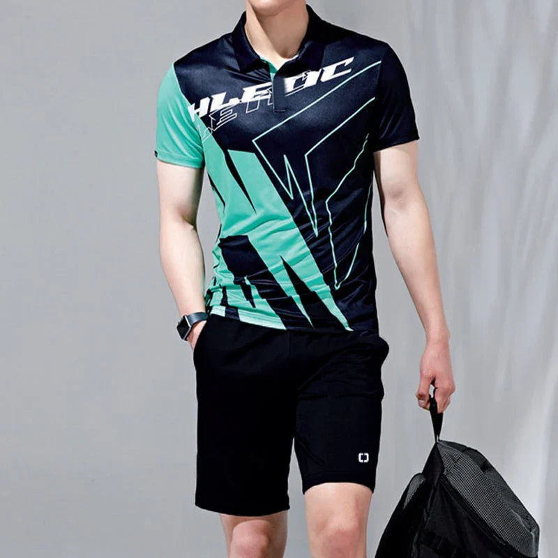 Very good quality 2024 New badminton clothes women's tennis shirt men's table tennis clothes breathable quick drying