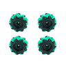 High Quality 65mm 85mm Rubber Tire 65mm 85mm 97mm Mecanum Wheel And 6mm 3mm Hexagonal Coupling for Arduino DIY Smart Car