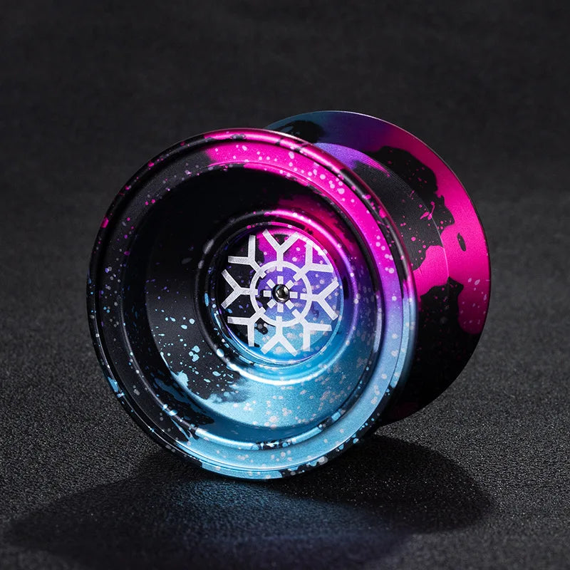 Yoyo Professional Magic Yoyo Metal Yoyo With 10 Ball Bearing Alloy Aluminum High Speed Unresponsive Yo Yo Classic Toys For Kids