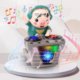 Electronic DJ Light Music Dancing Pig Toy Musical Toys Cute Swing Dancing Piggy Toy with Music LED Lights Musical Toy for Kids