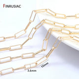 2021 New Trendy 4mm Round O-Shape Chain Big 7*9mm Thick Chain DIY Hand-Made Necklace Bracelet Making Materials Chain Spool