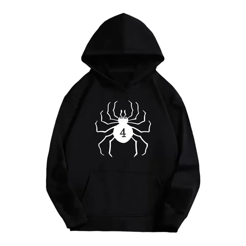 hoodie sweatshirts men hood top ryodan clothes hunter jacket with spider liquor rotating hood tee scooter hood zip-up